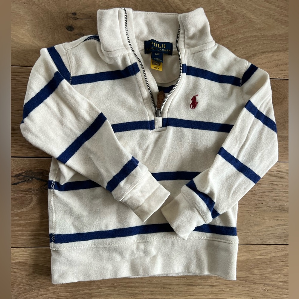 Ralph Lauren Polo Bots 18-24 half zip